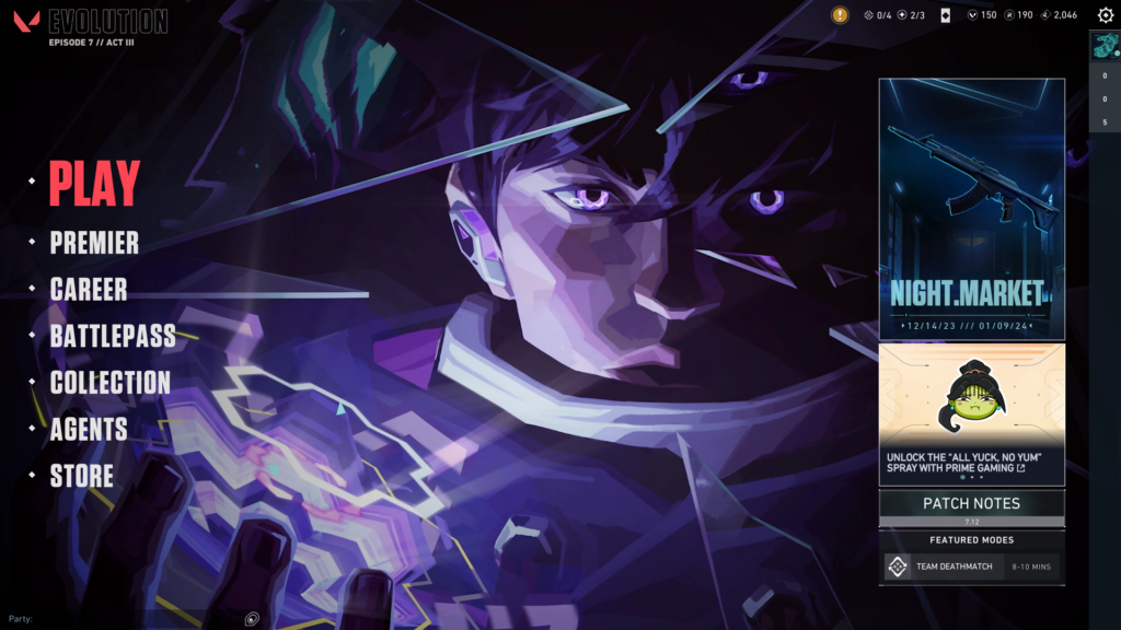 a gameplay screenshot of valorant, a game you can play for free