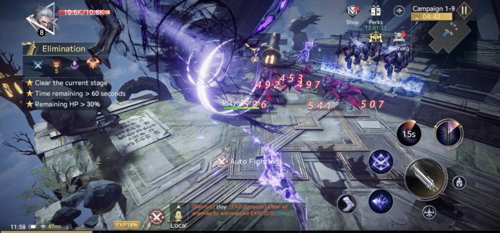 Chronicle of Infinity Review fight