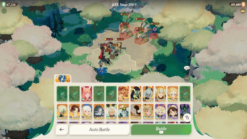 AFK Journey team gameplay screenshot