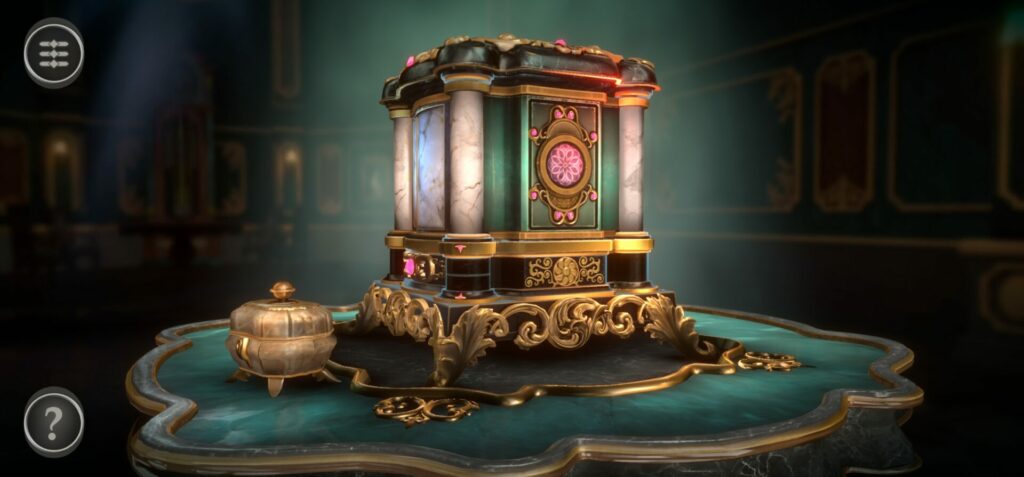 a screenshot of boxes, a puzzle game