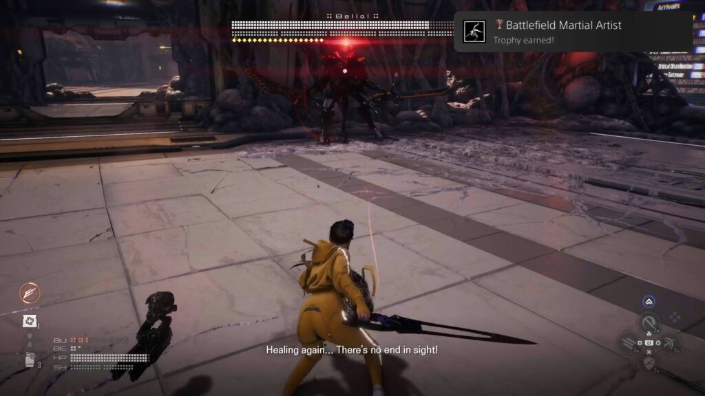 Stellar Blade boss heal