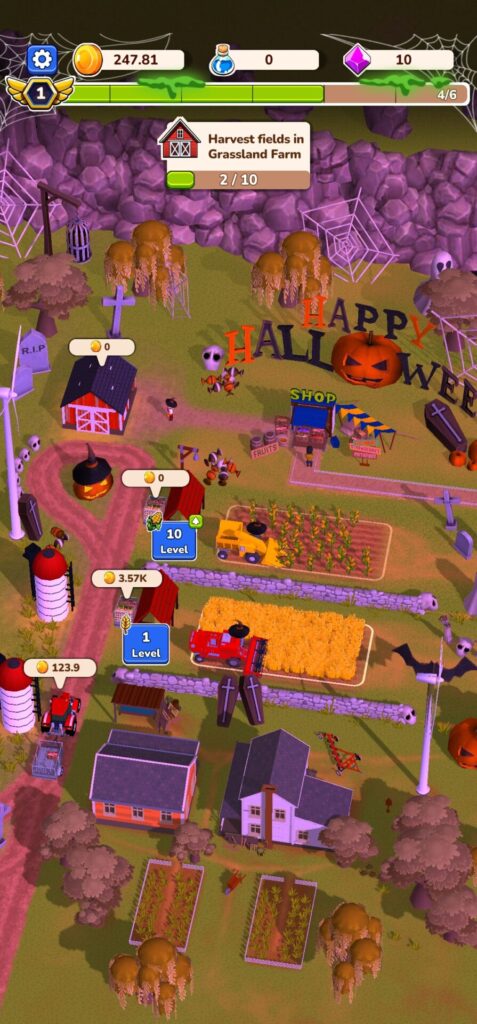 best idle games for android: idle farm
