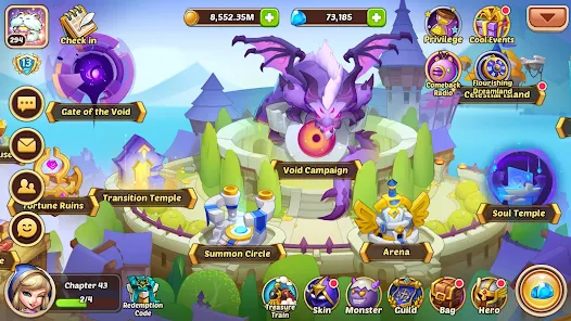 idle heroes poster
