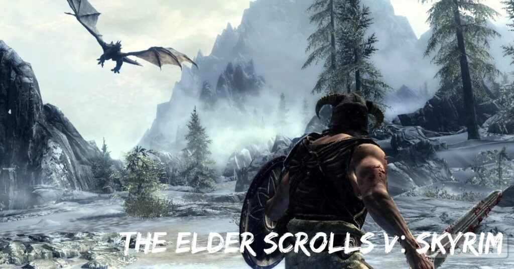 the elder scrolls V: skyrim poster