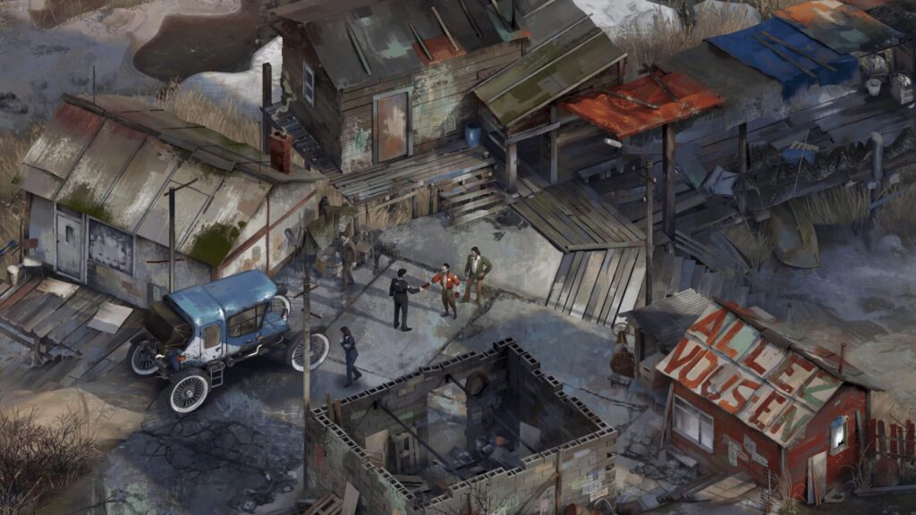disco elysum gameplay screenshot