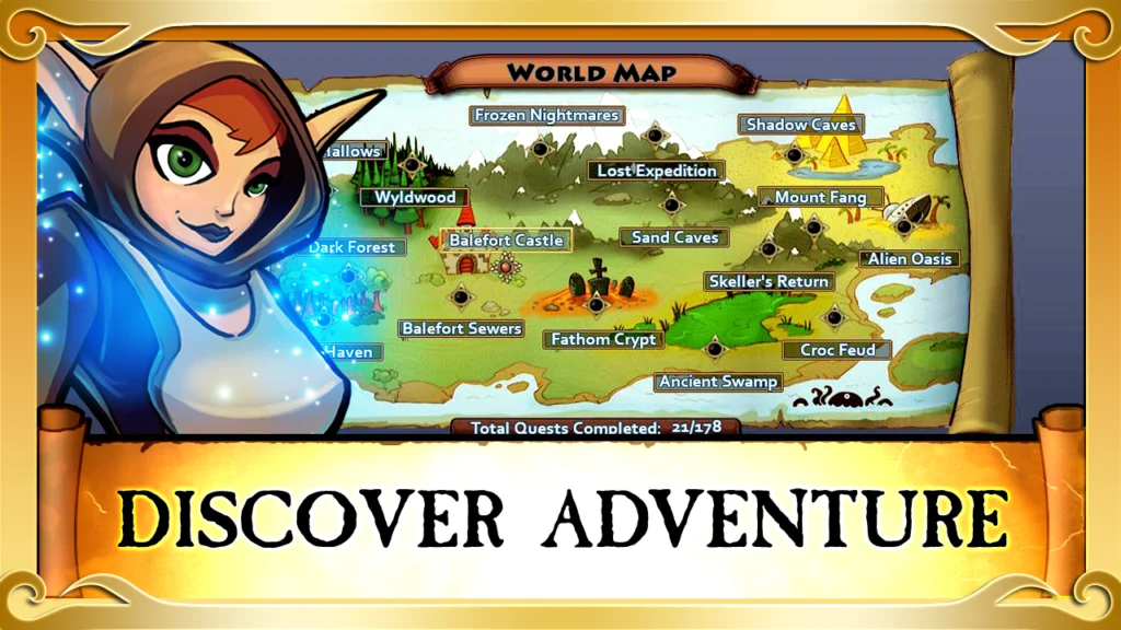 pocket legends poster mmo