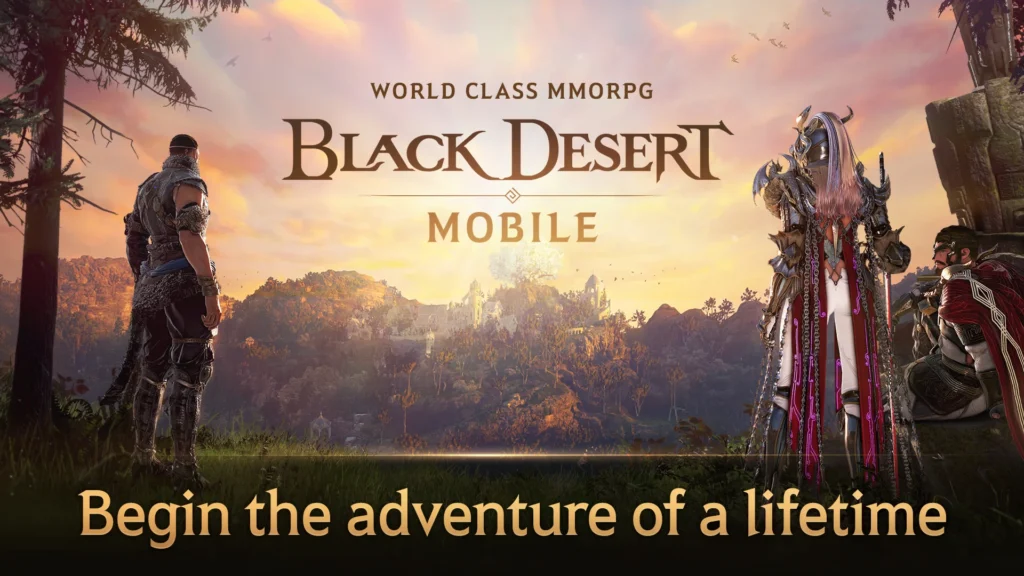 Best MMORPGs for Android black desert online cross-platform poster