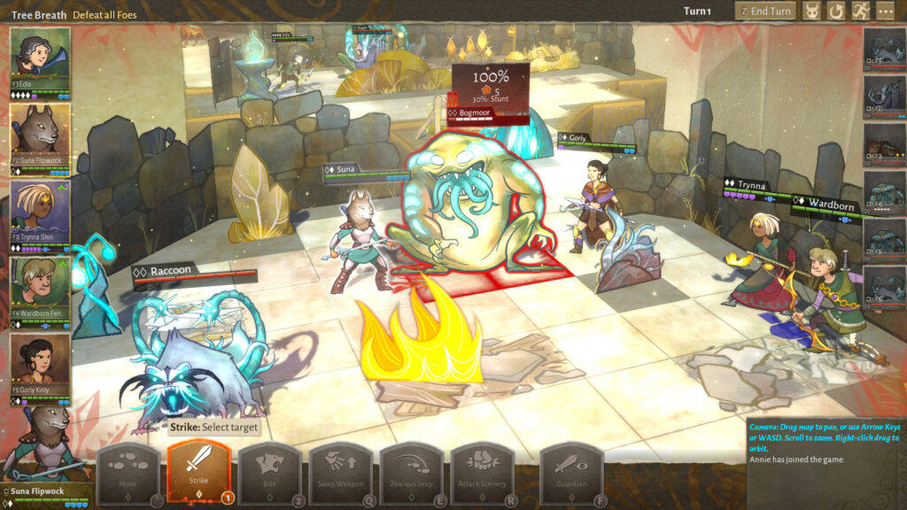 wildermyth gameplay screenshot 