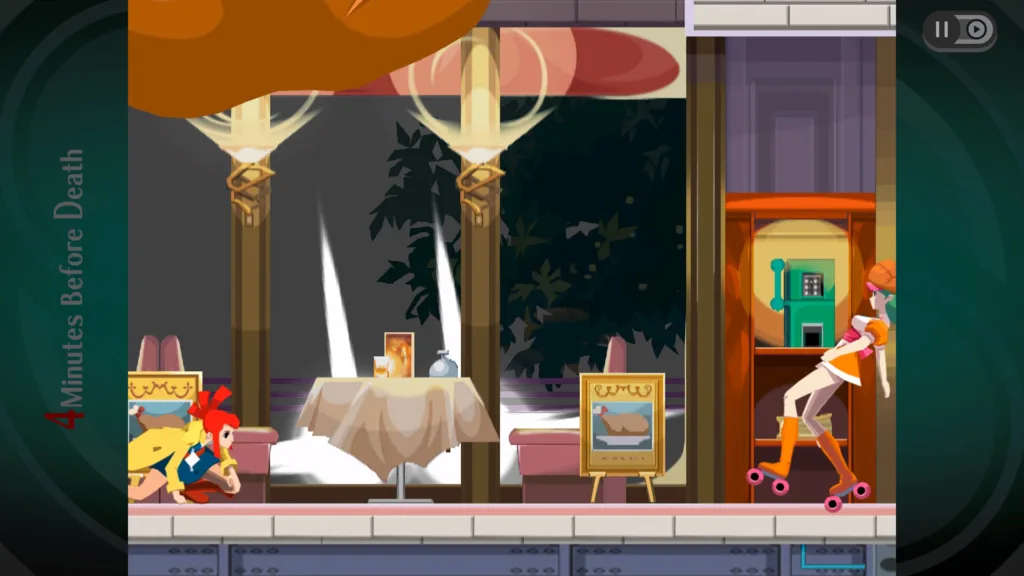 a gameplay photo of ghost trick phantom detective