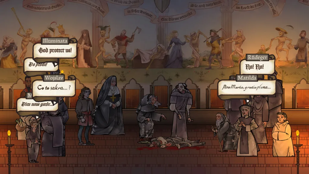a gameplay screenshot of pentiment