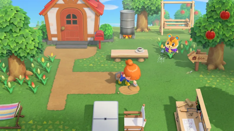 animal crossing: new horizons gameplay