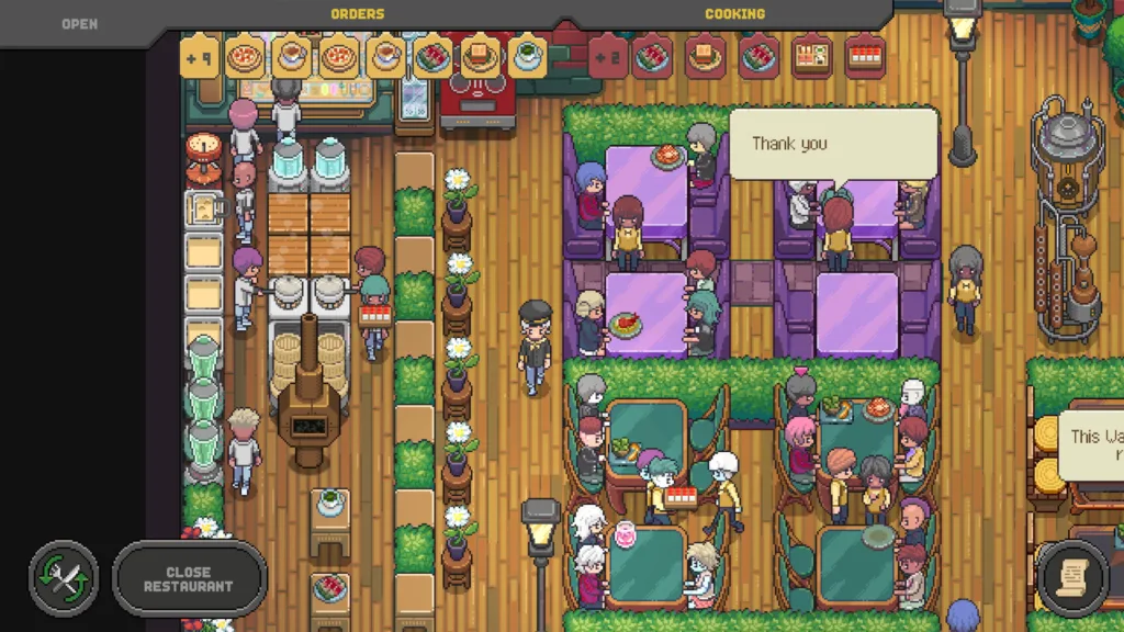 chef RPG gameplay