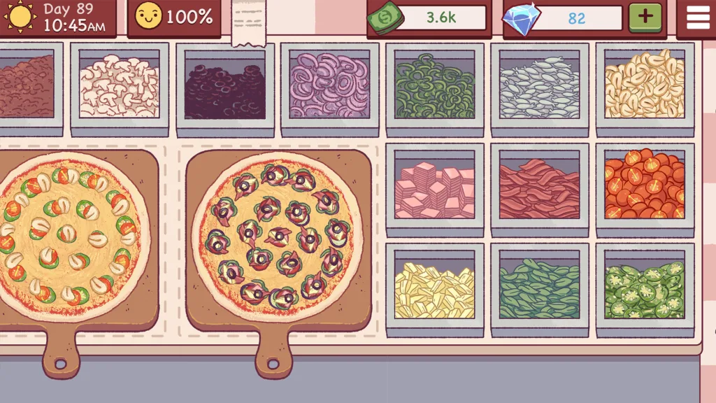 good pizza, great pizza gameplay