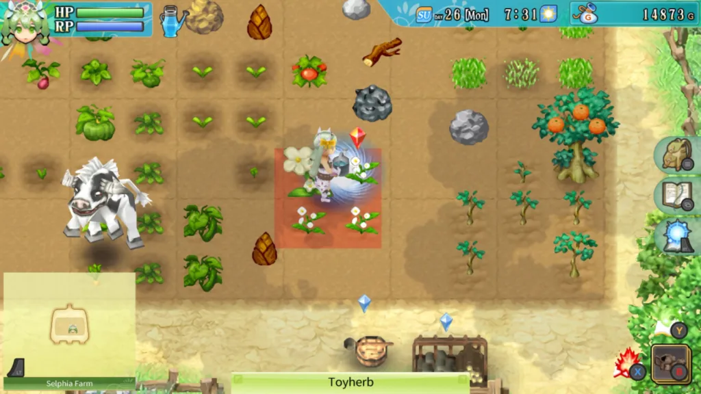 rune factory 4 gameplay