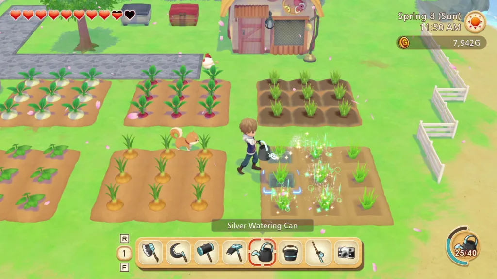story of seasons gameplay