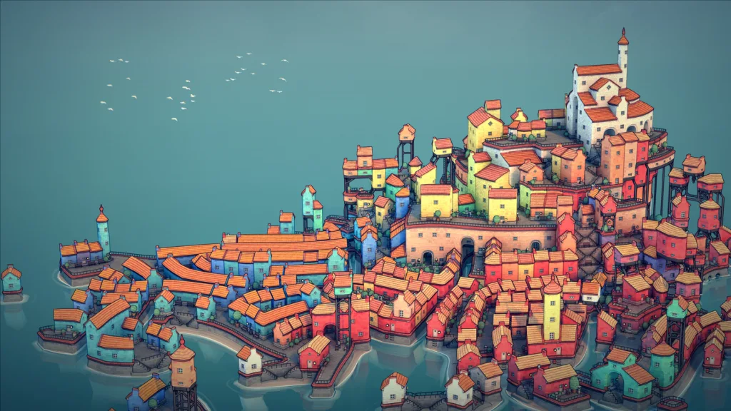 townscaper gameplay