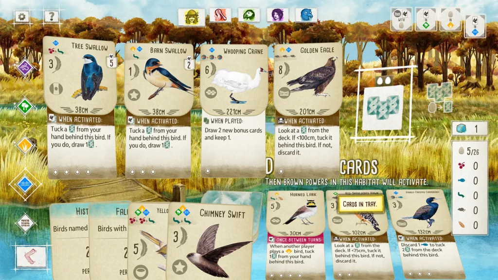 Wingspan Gameplay