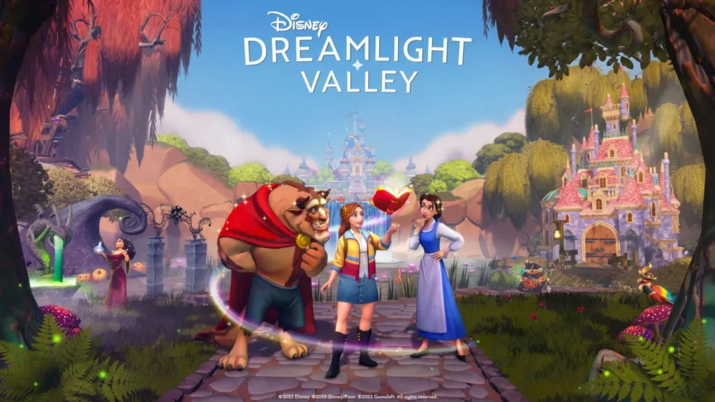 a poster of disney dreamlight valley