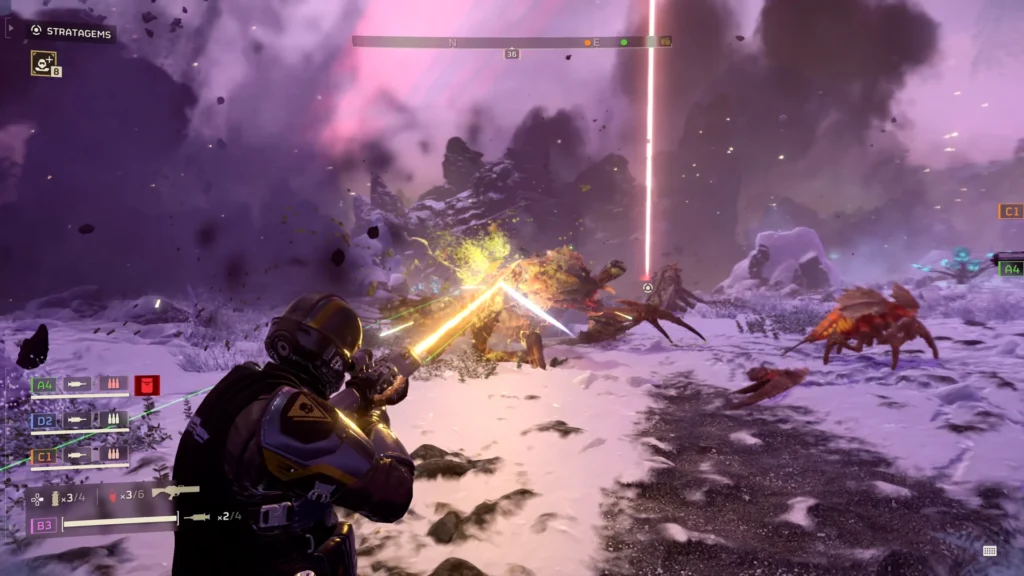 best multiplayer games helldivers