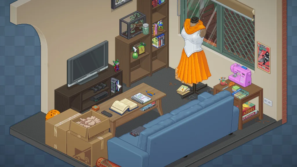  gameplay screenshot of unpacking