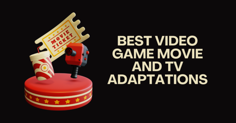 best video game movie and tv adaptations