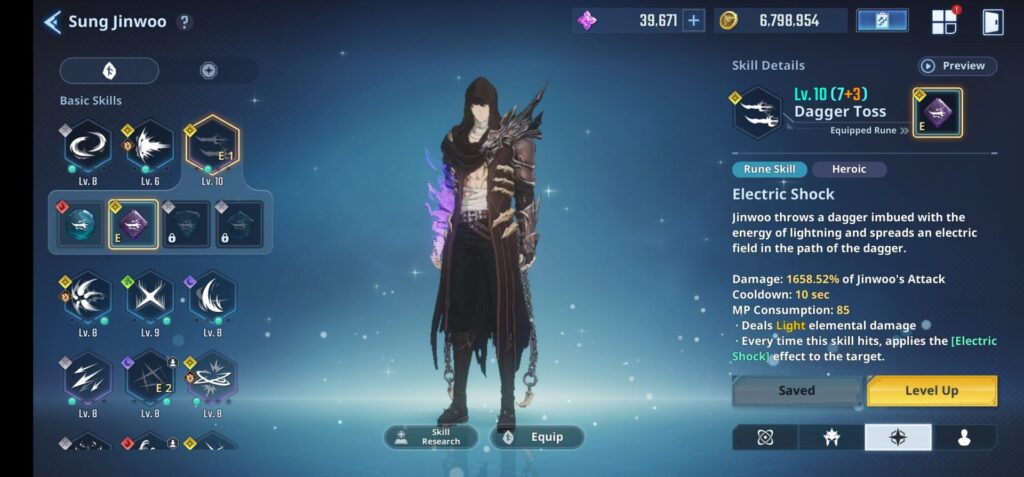 Solo Leveling: Arise Game Review skills