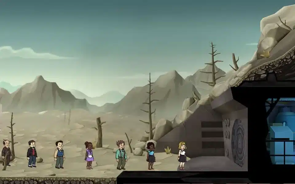 a gameplay screenshot of fallout shelter