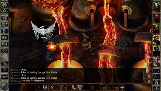 a gameplay screenshot of icewind dale