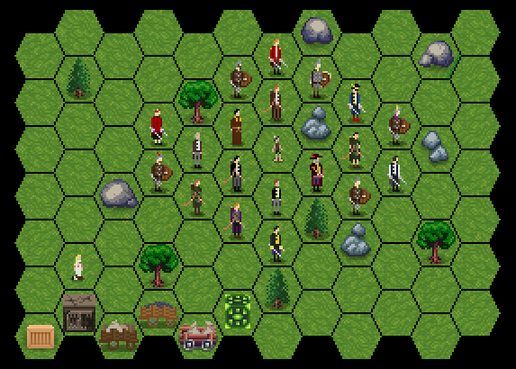 a gameplay screenshot of occidental heroes