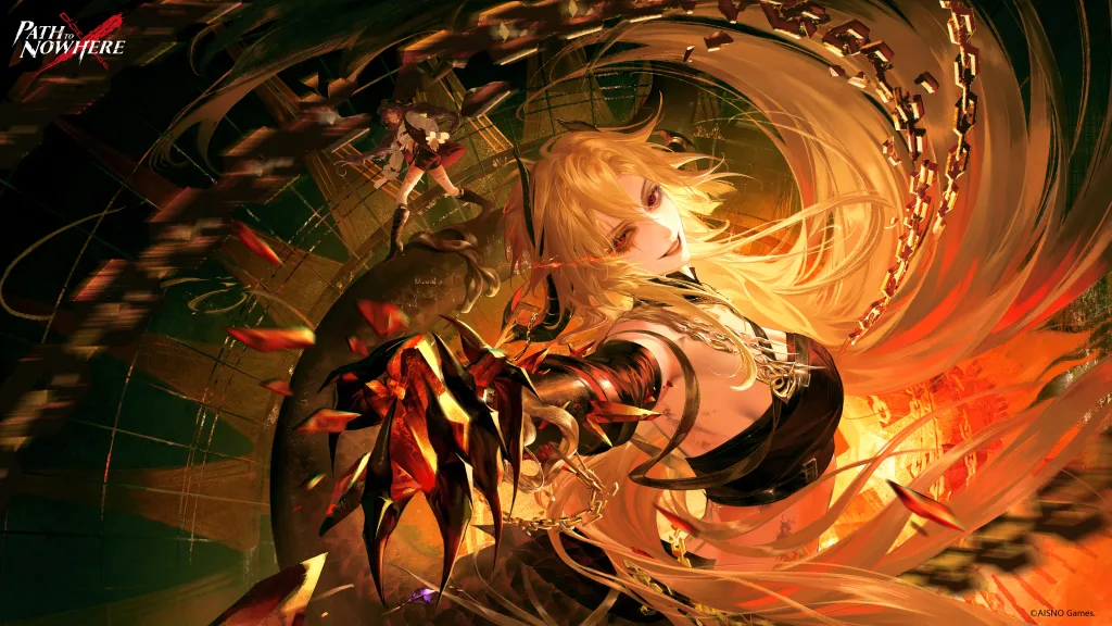 A cinematic gameplay screenshot of Path to Nowhere