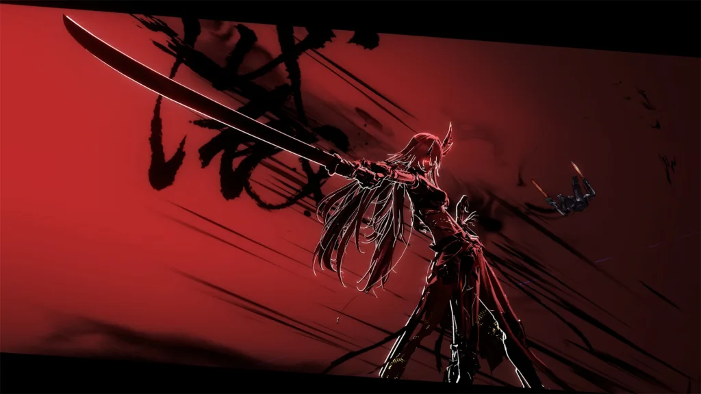 A cinematic gameplay screenshot of Punishing: Gray Raven
