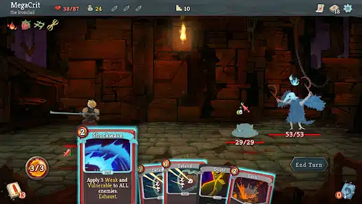 a gameplay screenshot of slay the spire