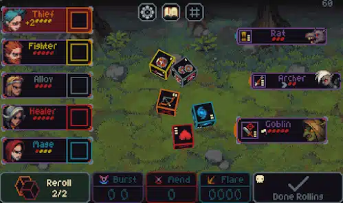 a gameplay screenshot of slice and dice