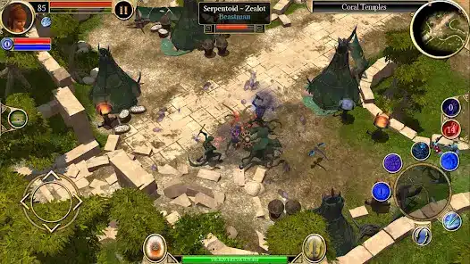a gameplay screenshot of titan quest