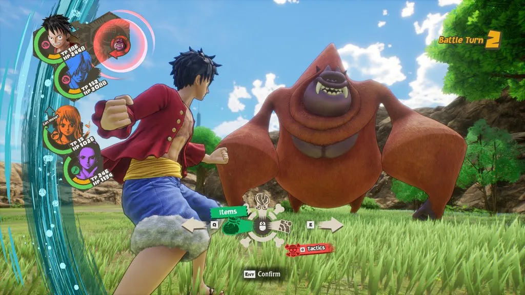 One Piece Odyssey gameplay screenshot