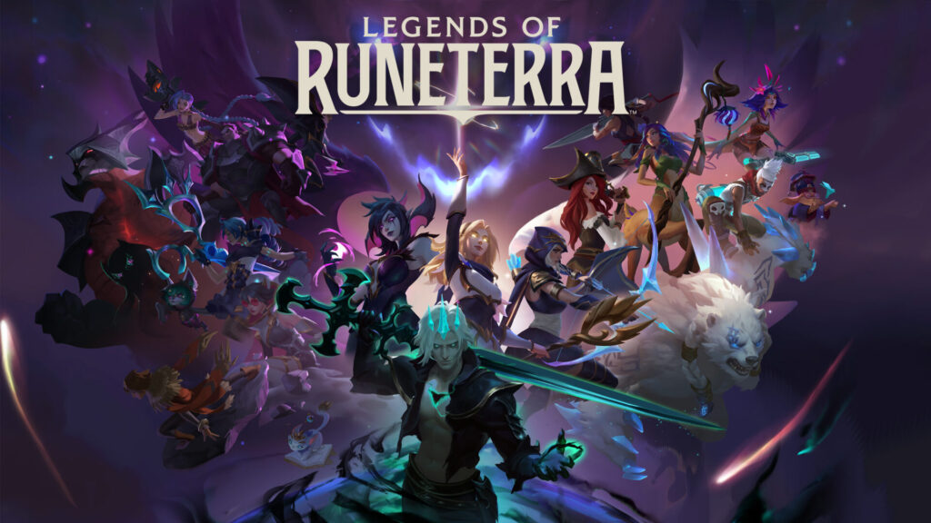 A screenshot of runeterra characters