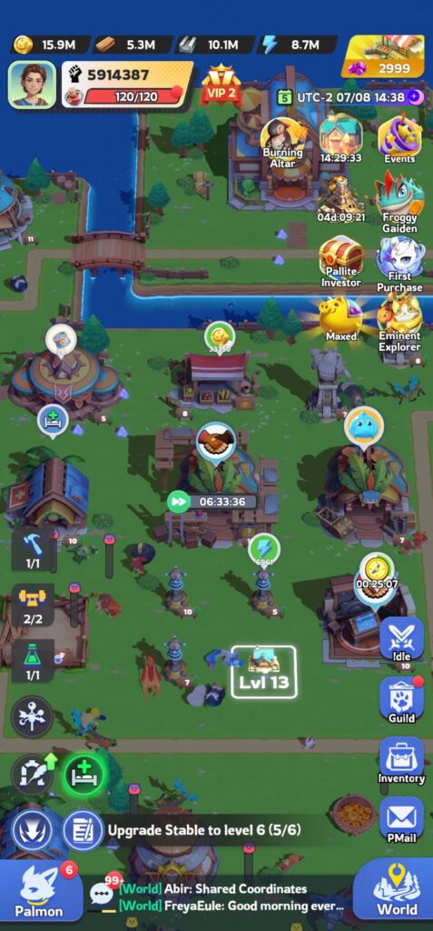 palmon survival game review graphic