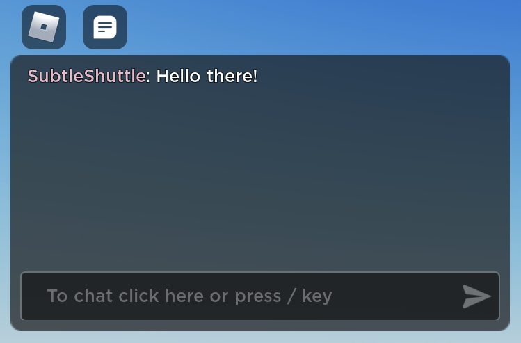 a screenshot of roblox chat