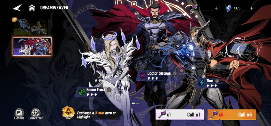marvel mm gacha