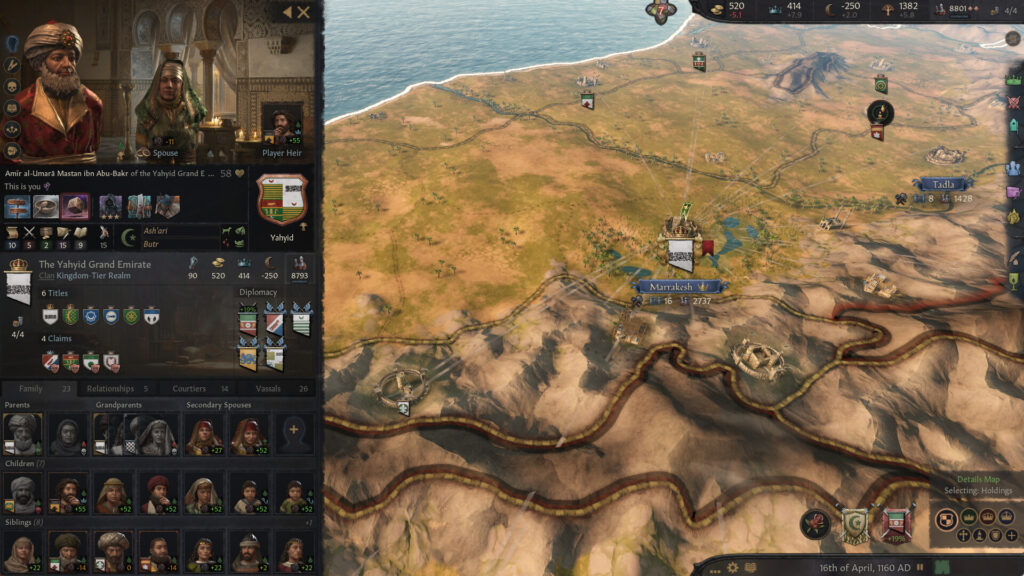 a screenshot of crusader kings 
