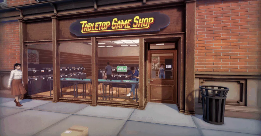 tabletop game shop simulator