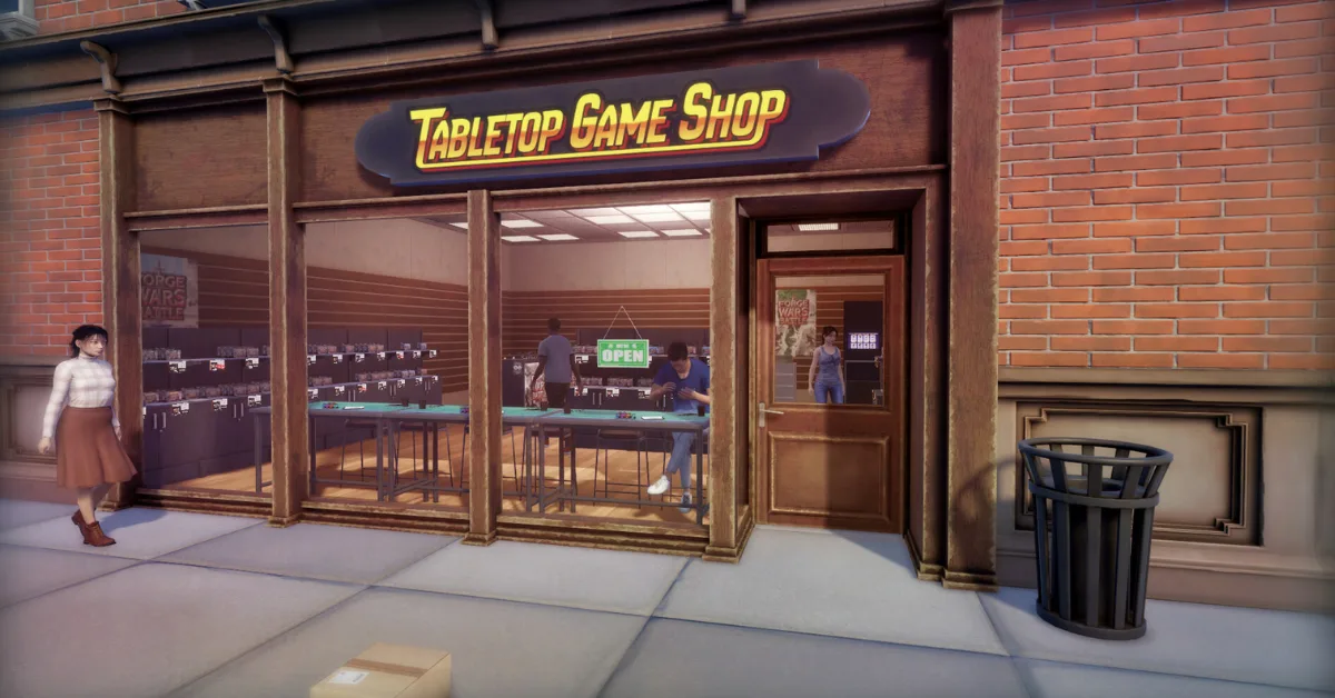 tabletop game shop simulator