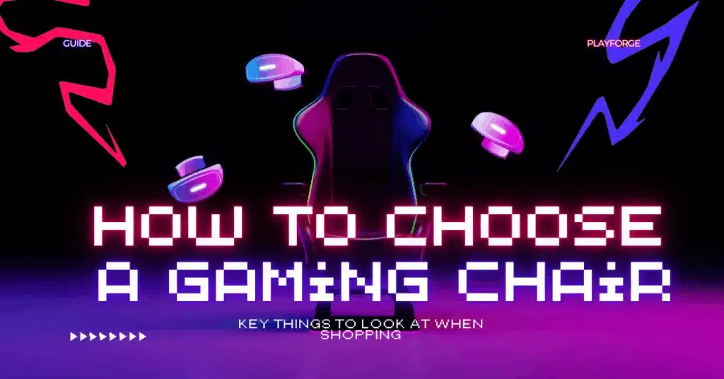 how to choose a gaming chair