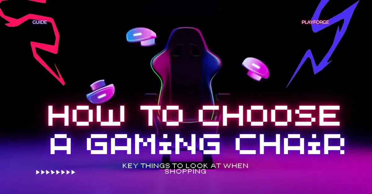 how to choose a gaming chair
