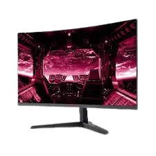 a photo of KOORUI 25 Inch Curved Gaming Monitor 240Hz