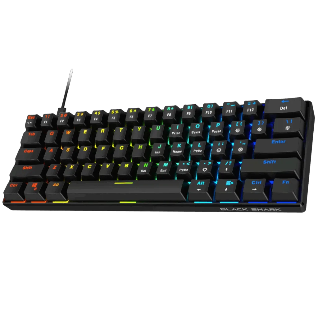 a photo of Black Shark RGB Mechanical Gaming Keyboard