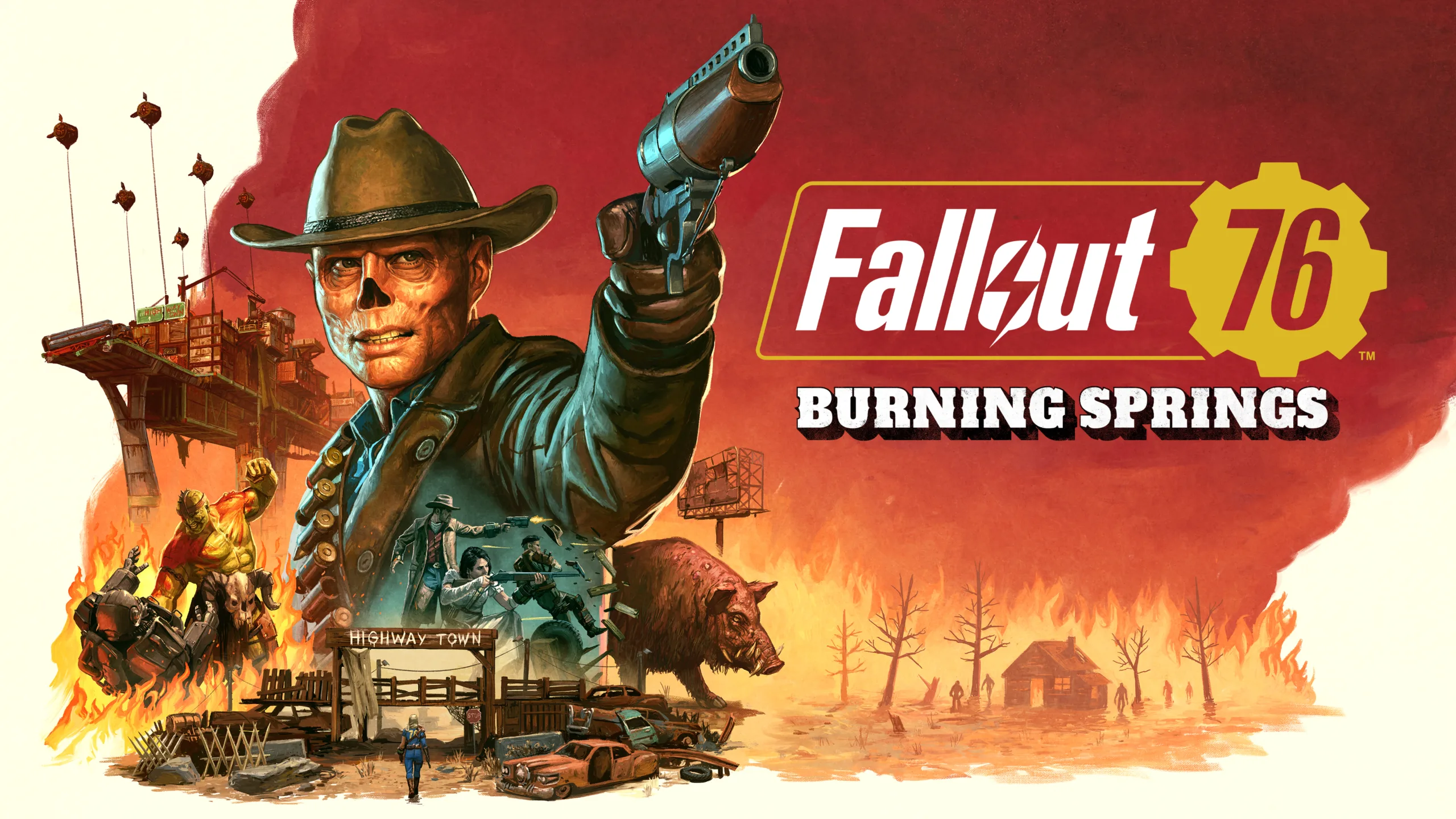 burning springs
