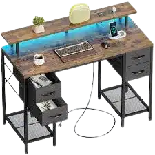 a photo of Huuger 47 Inch Computer Desk