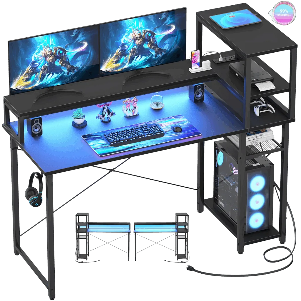 a photo of Homieasy Small Gaming Desk