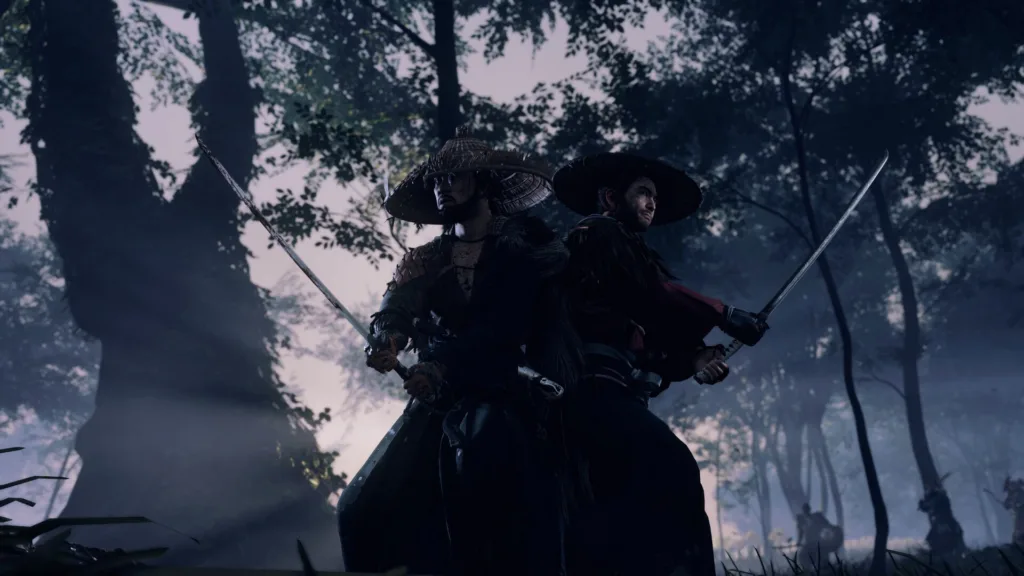 a cinematic photo of ghost of tsushima, the samurai game